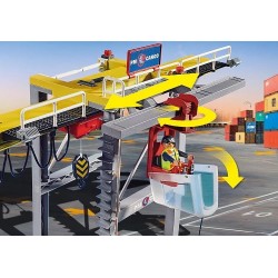 Playmobil City Action Grúa con contenedores 70770 